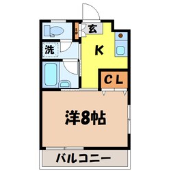 サンライフＦＵＫＡＹＡ（深谷市稲荷町）の物件間取画像